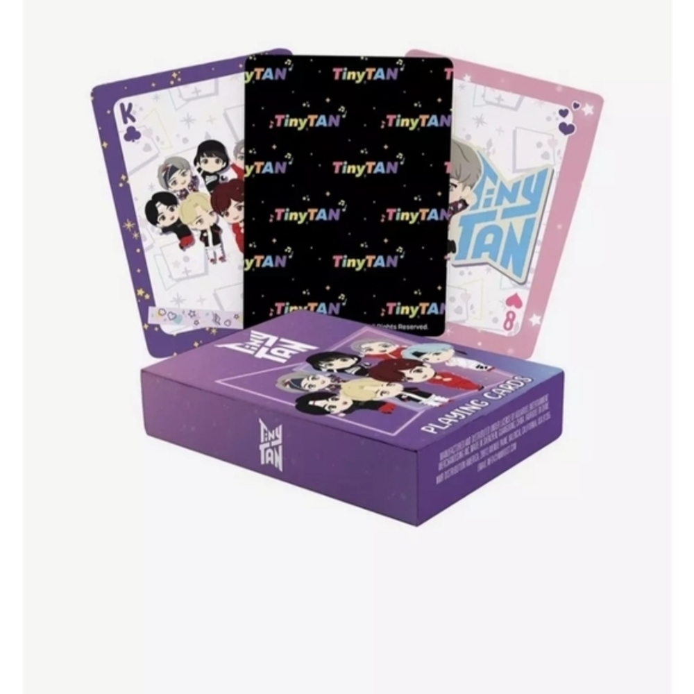 Tiny Tan BTS Boy Band Playing‎ Cards​